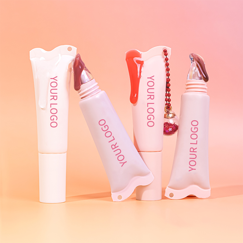 Hot Sale 4 Color Lip Gloss Long-Lasting Moisturizing Lip Balm