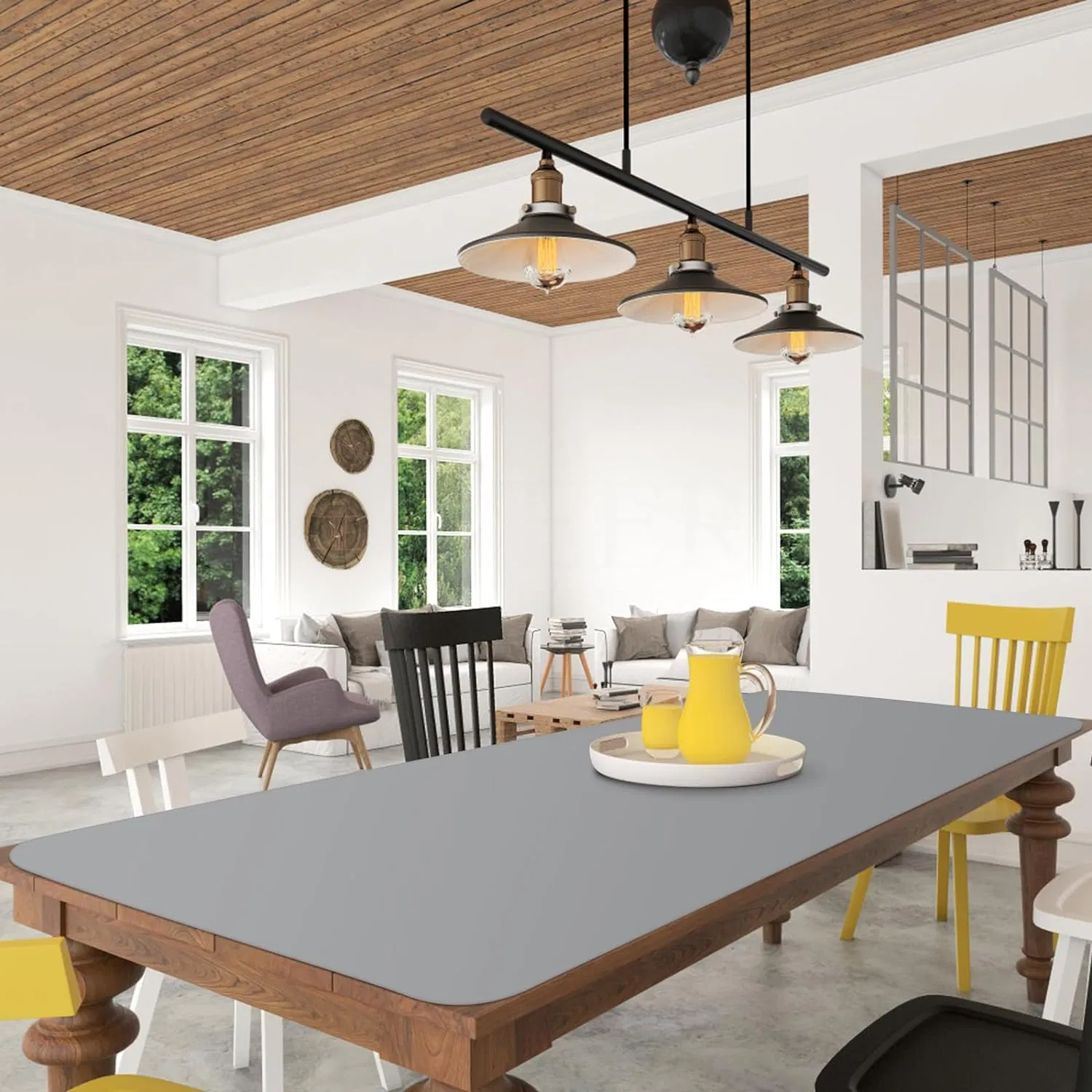 Коврик для сушки посуды из микрофибры, большой, нескользящий