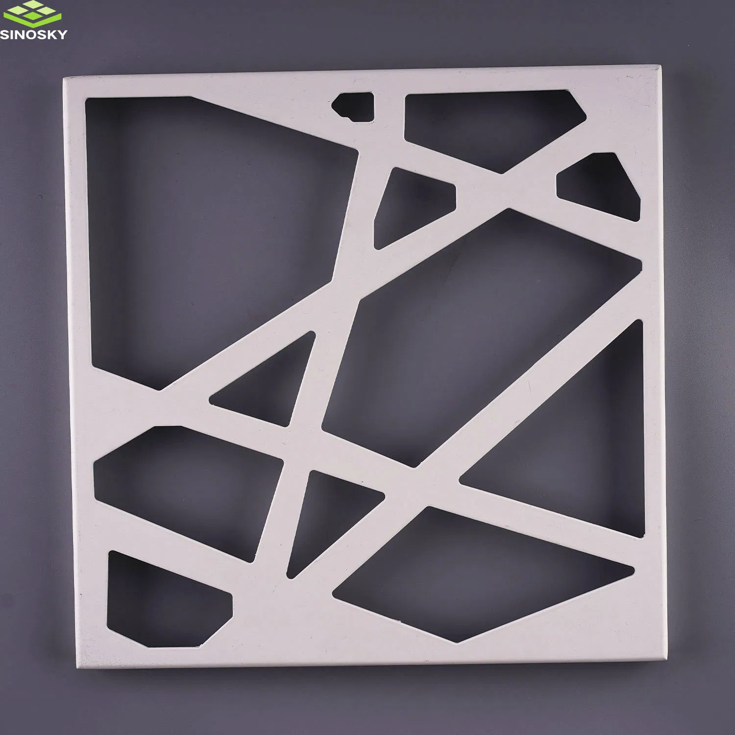 Powder Coated Sheet Aluminum Laser Cut Panel Metal Panel