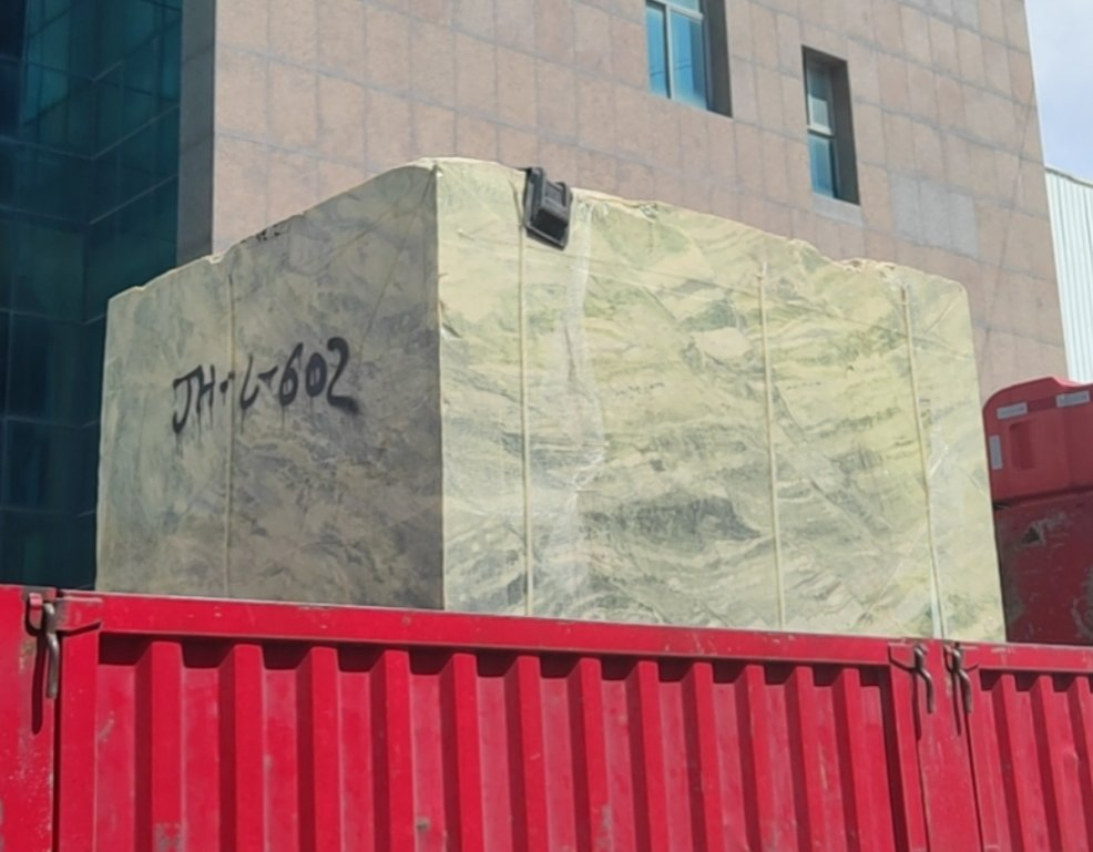 Jade Green Slab Natural Stone Marble Tile Block for Floor Wall