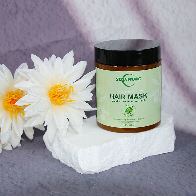 Beauty Cosmetics Olive Oil Moisturizing Hair Easily Absorbs Repairs Dryness Hair Mask