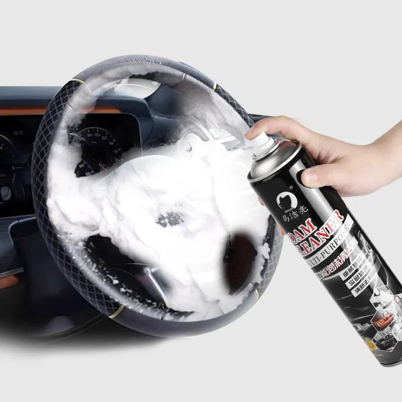 Multi-Functional Foam Cleaner for Leather Goods Gently Cleans Product Surfaces