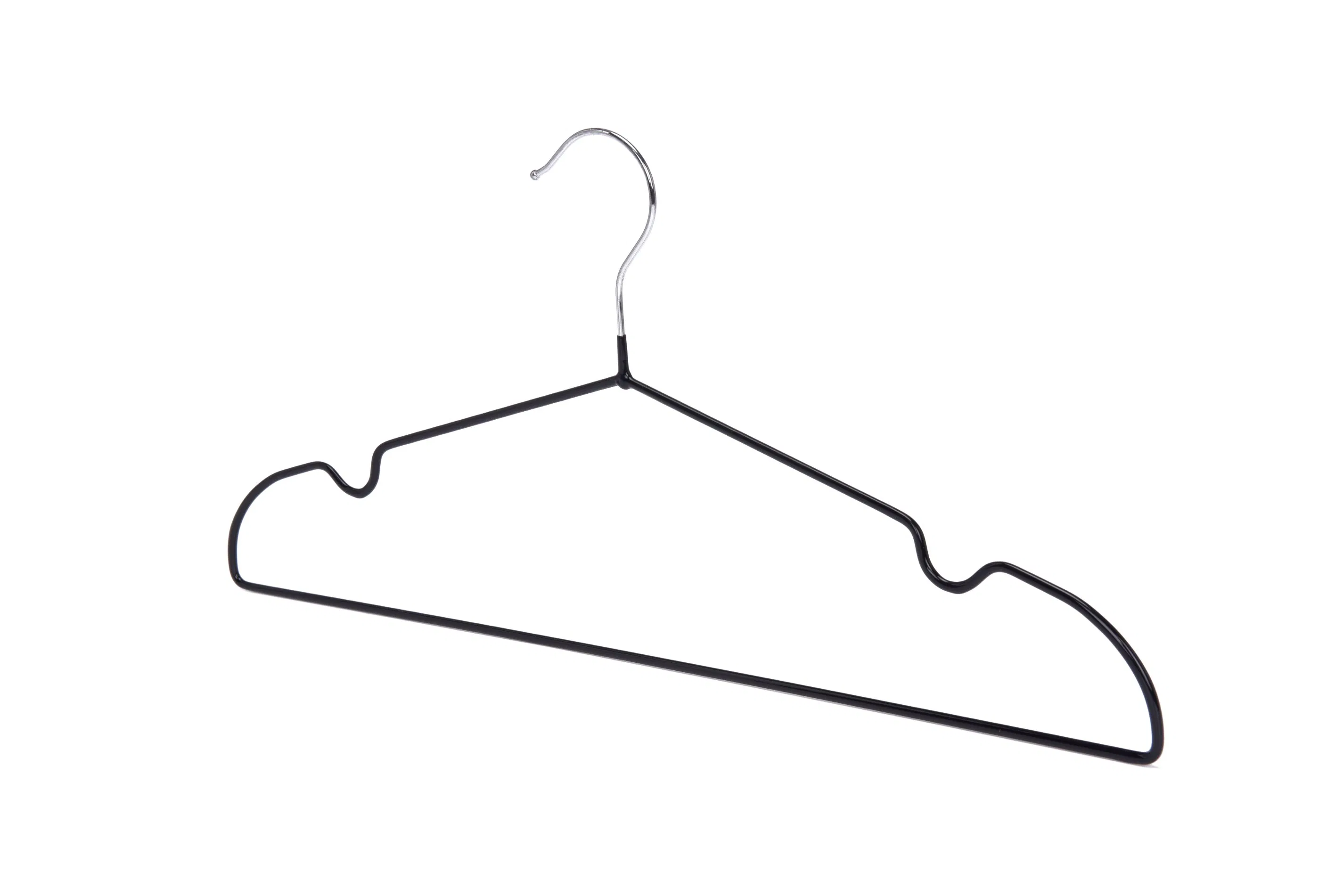 Wholesale Colorful Non-Slip PVC Coated Wire Metal Hanger