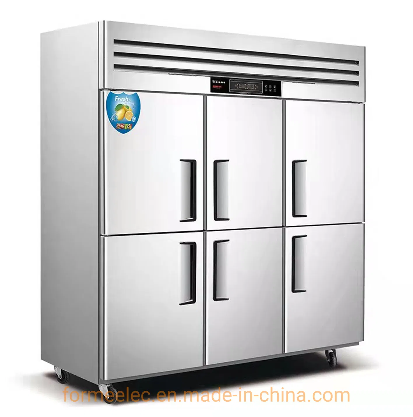 180cm Kitchen Refrigerator Salad Cabinet Direct-Cooling Commercial Kitchen Freezer Worktable