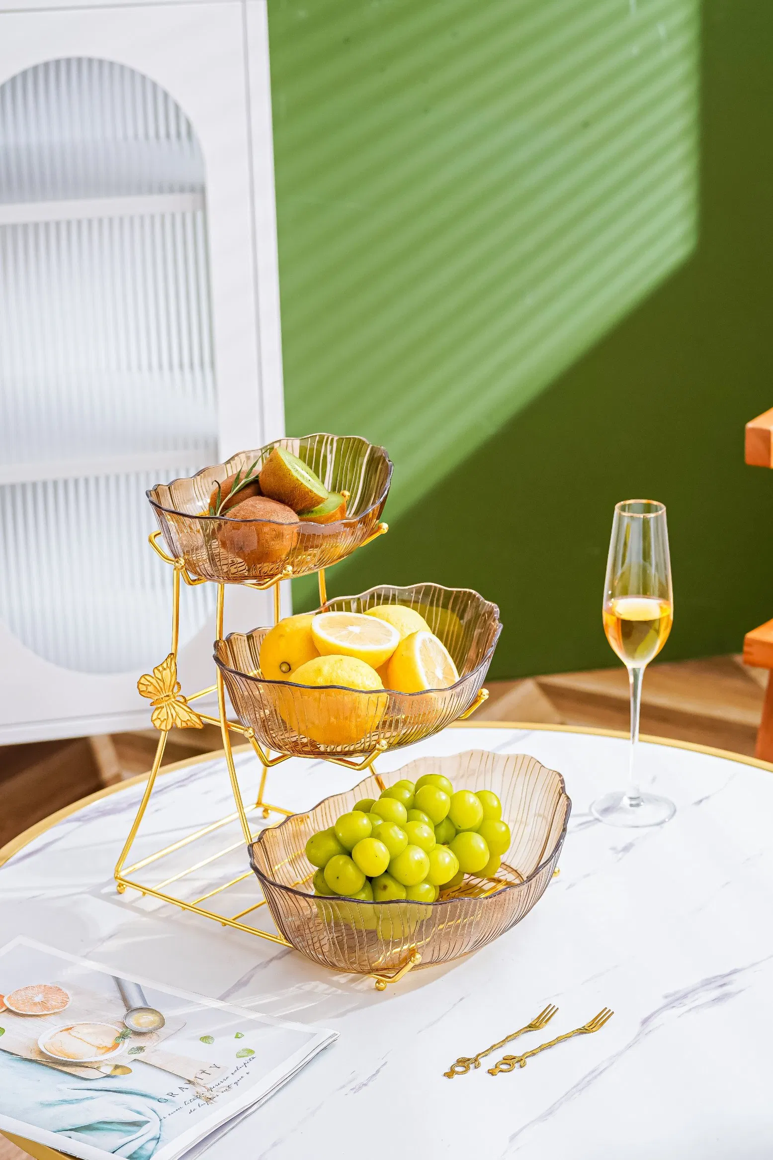 Stylish Hotel Catering Dessert Holder for Upscale Event Displays