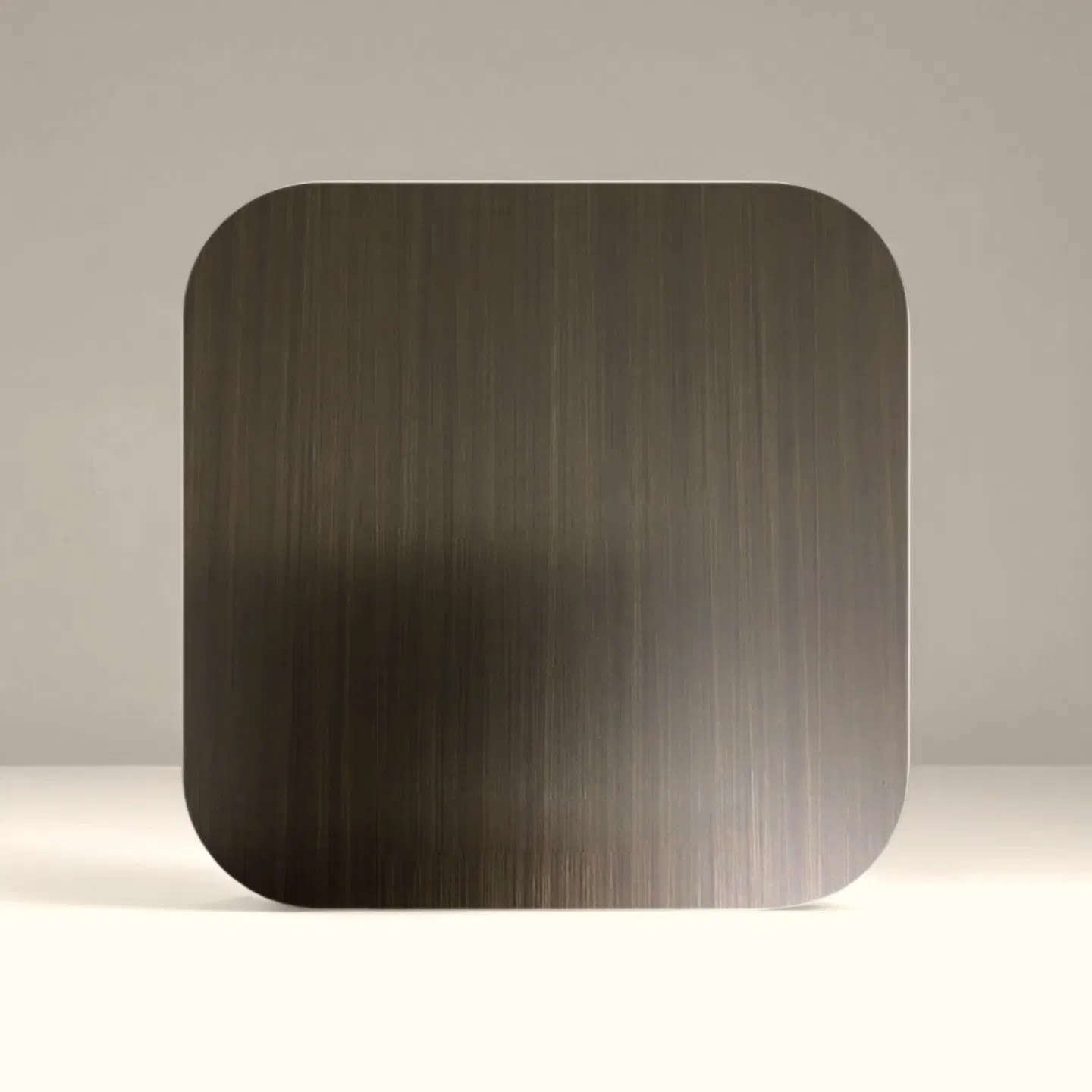 T&C Hl58 Matt Bronze Hairline PVD Anti-Fingerprints Finish Decorative Stainless Steel Sheet for Interior Design
