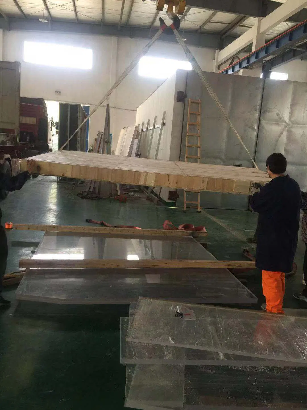 Factory Supplies Acrylic Sheet Swimming Pool Plexiglass for Construction 60mm 90mm 120mm