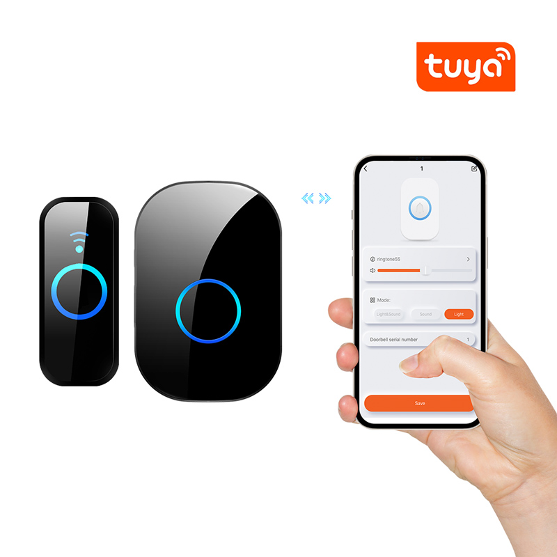 WiFi Wireless Doorbell Support Tuya APP Smart Battery Powered