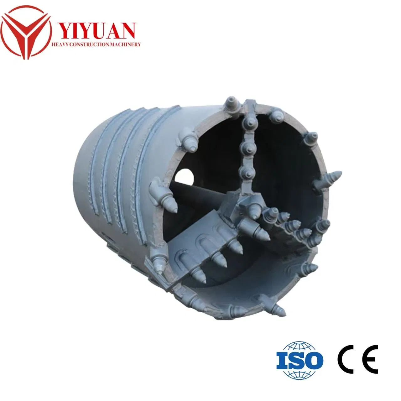 Heavy Duty Drilling Bit with Crossing Cutter for Alluvial Rock and Riverbed Conditions