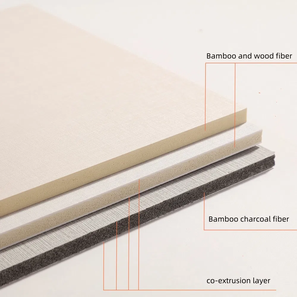 Modern Style 8mm Carbon Crystal Boards Wall Panel Wood Grain PVC Board Wooden Textured Wall Panel