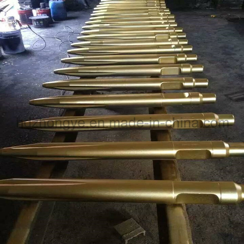 Долота гидромолота 42CrMo, конусные, 2016