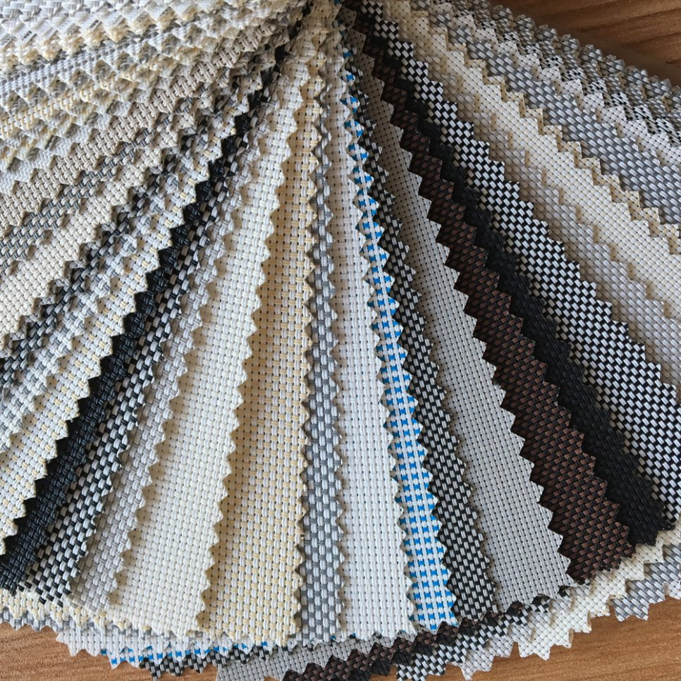 Uneed 5%-3%-1% Openness Solar Shade Sunscreen Roller Blinds Fabric