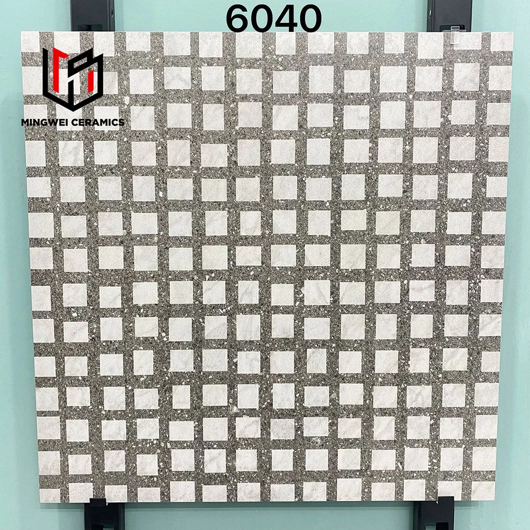 Керамогранитная плитка 600x600 мм под терраццо