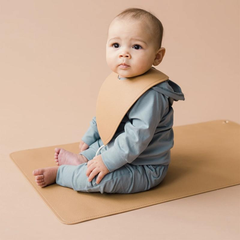 Baby Diaper Nappy Changing Table Pad Vegan Leather Mat Set