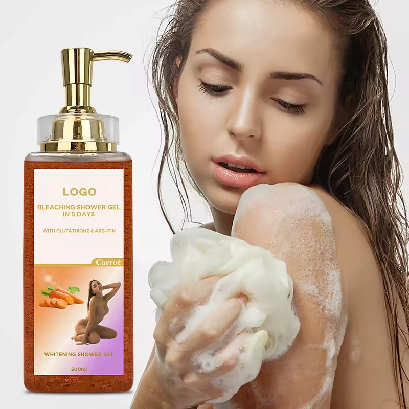Ditong Oemodm Custom Hyaluronic Acid Carrot Skin Lightening Shower Gel