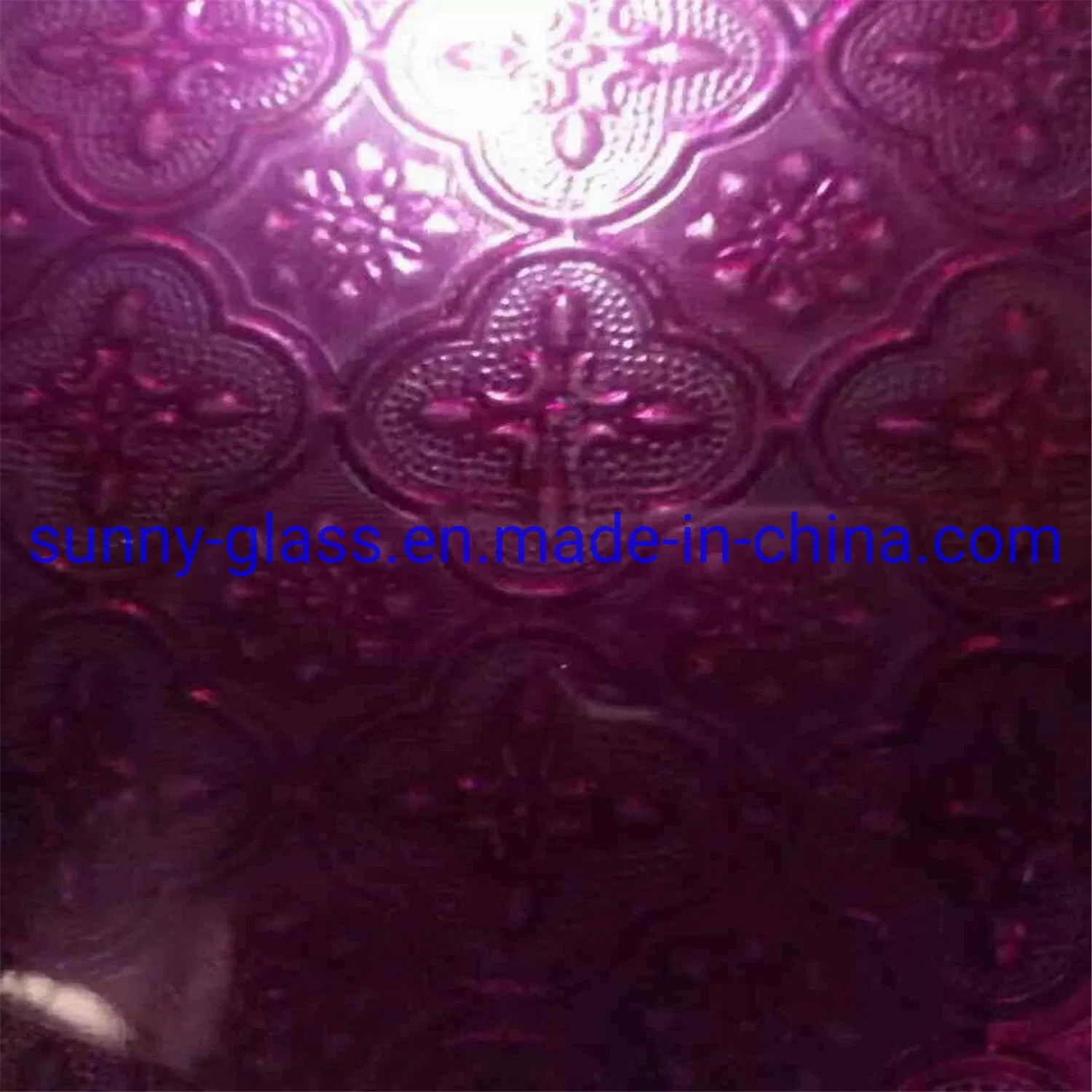 6mm Dark Blue Safety Wired /Wire Glass for The CE Certificate