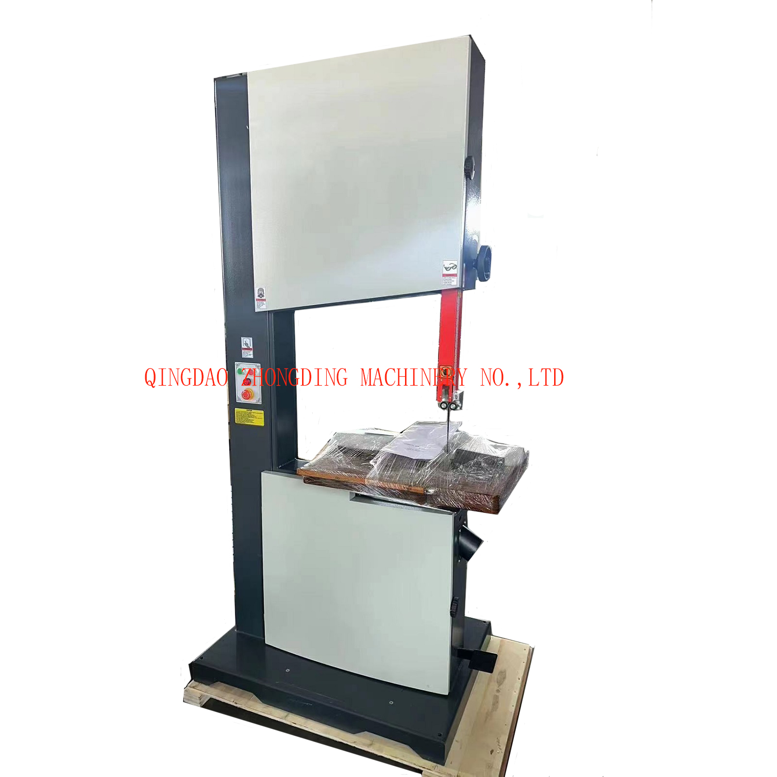 Станок ленточнопильный вертикальный с регулируемым столом MJ347E