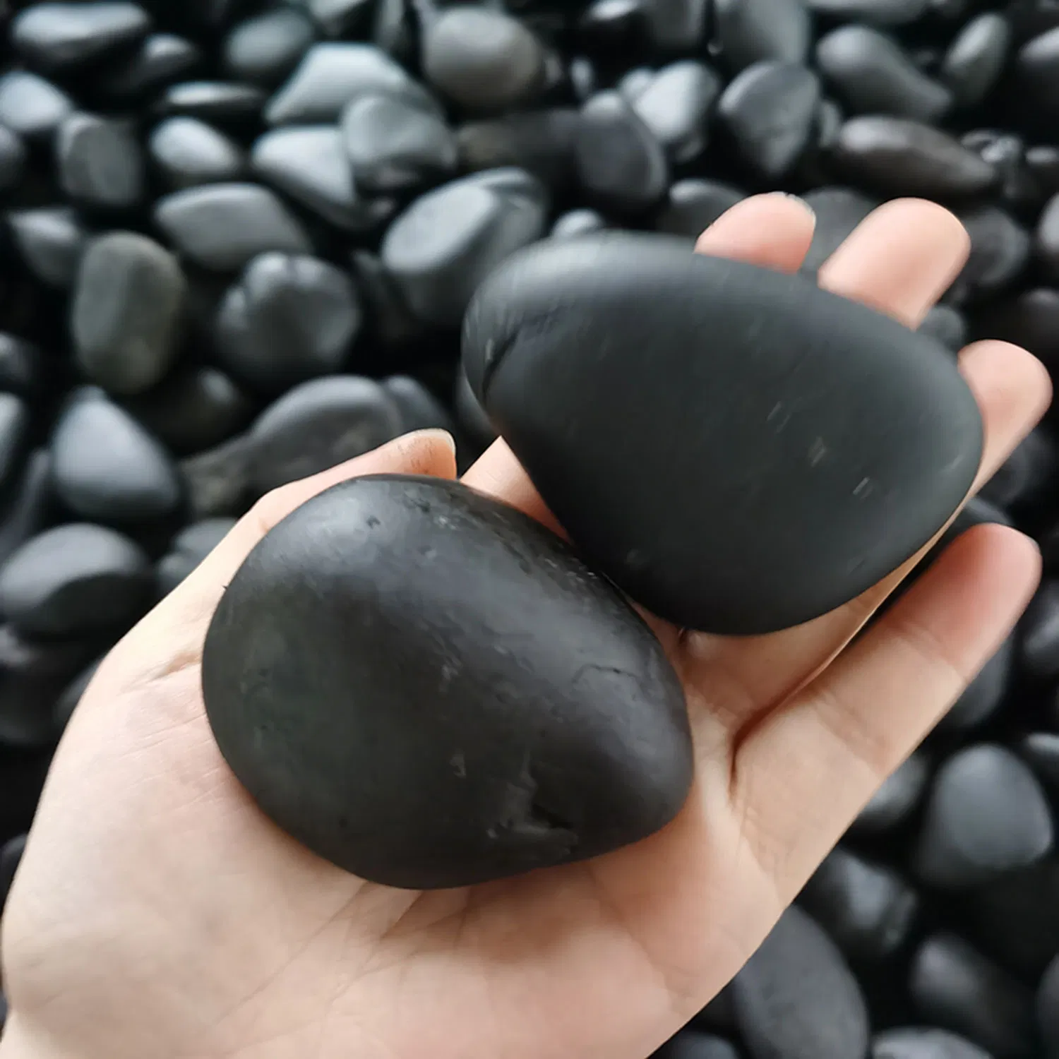 5-8cm Size Wash Surface Natural River Rock Paver Pebbles Color Stone for Decoration