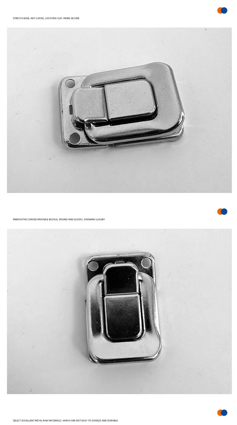 Customizable Small Plate Buckle Lock Makeup Box Lock Bag Lock