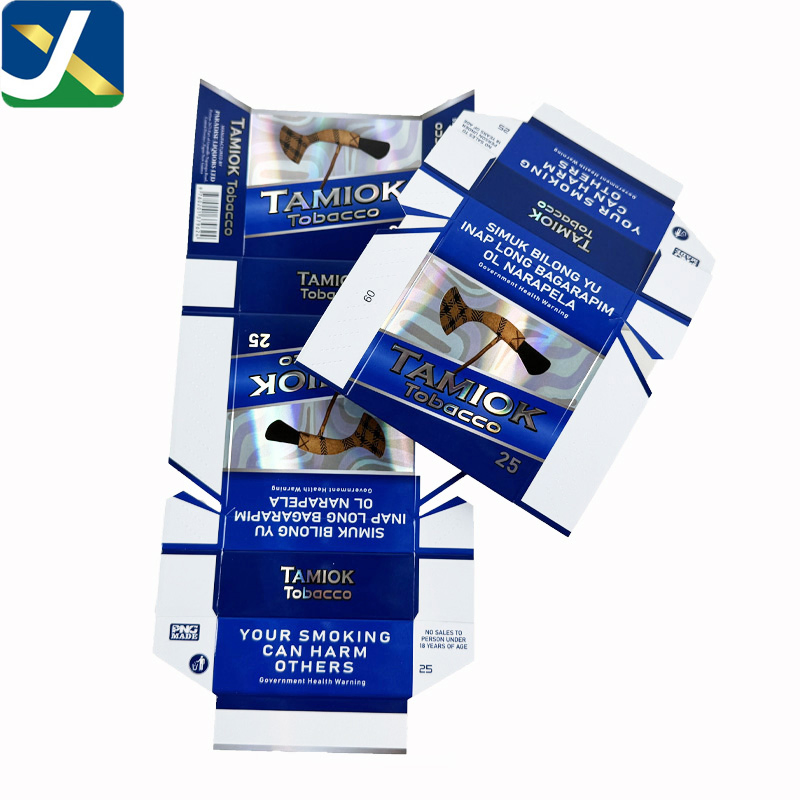 Stylish *** Cardboard Cigarette Case for on-The-Go Smokers