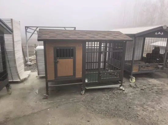 Windproof Anti-Corrosion Large Outdoor Elevated Dog House