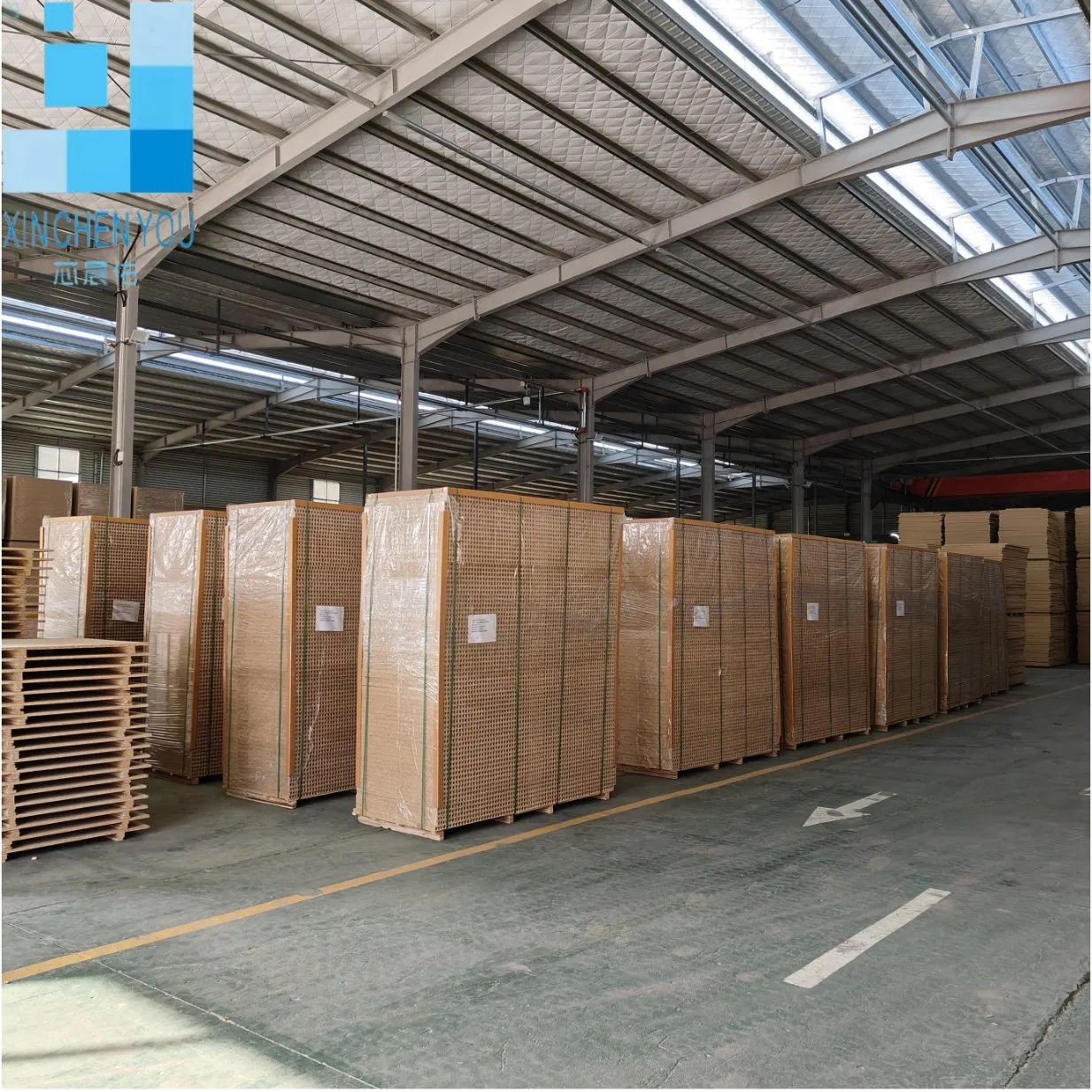 Door Use Hollow Chipboard Particle Board Inside Door Use Factory Produce 2090X1180X33mm