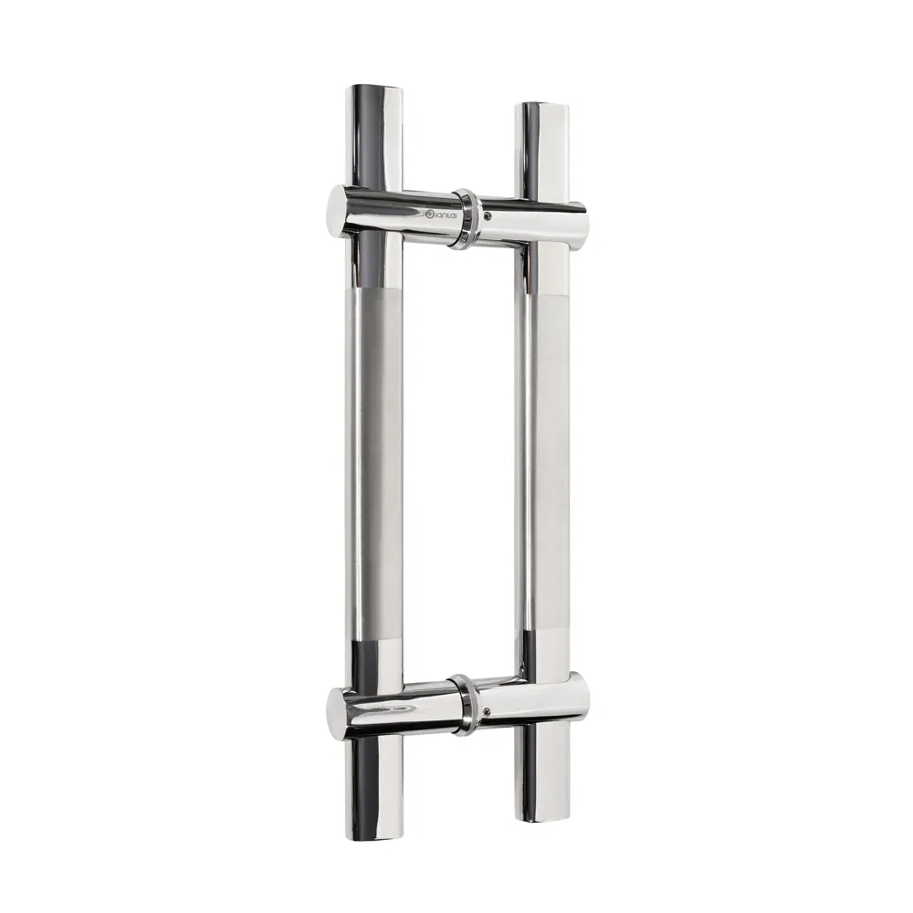 Manufacture Stainless Steel Swing Glass Door Hardware Back to Back Entrance Ladder Pull Handles