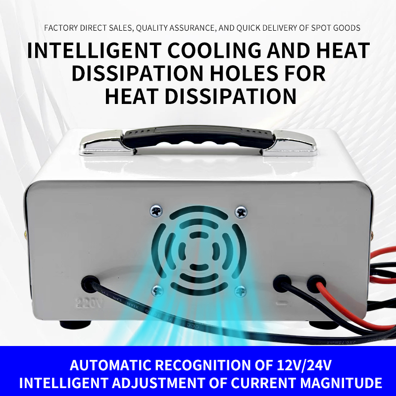 Intelligent Repair and Activation Battery Charger for 12V and 24V Lead-Acid Batteries of Automobiles and Motorcycles