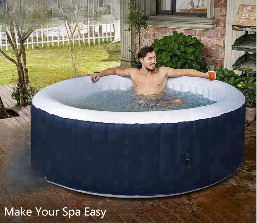 Переносной СПА бассейн с гидромассажем для улицы