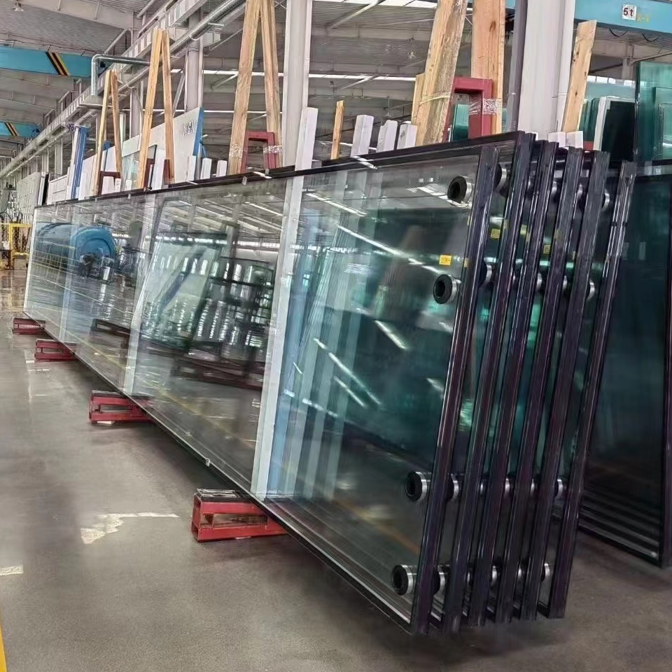 Custom Hot Selling Tinted Insulated Glass Decorative Contruction Glass Double Glazed Window Glass Low-E Insulated Glass Building Laminated Insulated Glass