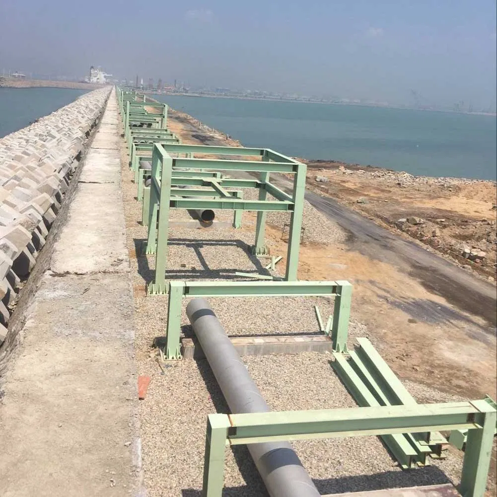 Large Clear Span Warehouse Workshop Bridge Playground Structural Steel Beam Column Fabrication