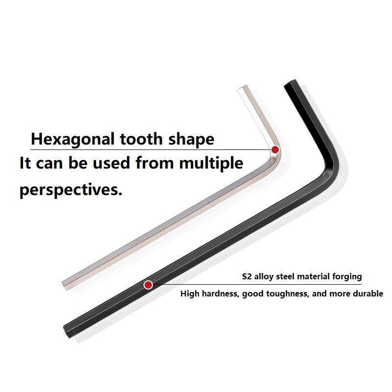 Hot Sale Scodak L Type Shape Type Hex Spanner Dly Custom Allen Key Hex Alloy Steel Allen S2 Allen Key Torx Key Torque Wrench