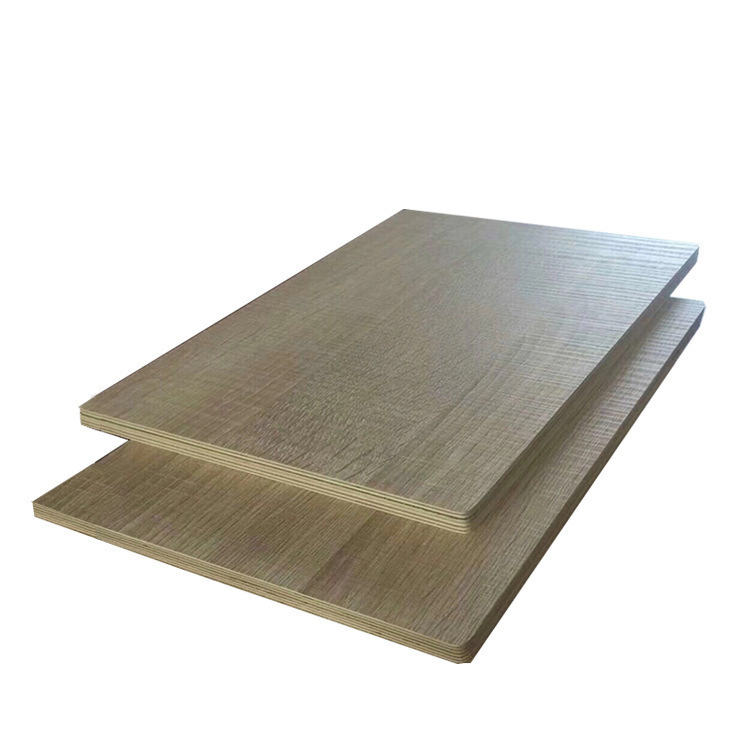 1200*2400*12mm Different Wood Grain Melamine Faced Plywood for Furniture with Poplar Core