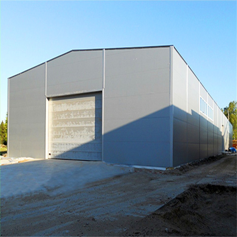 Light Steel Frame Prefabricated Portal Car Garage Building