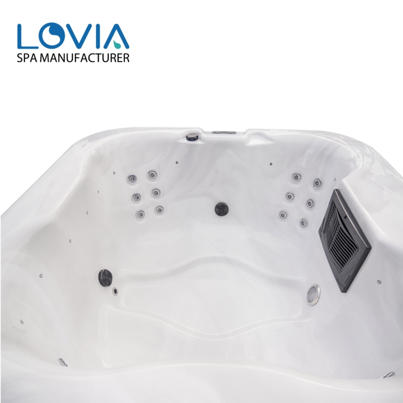 Джакузи для улицы на 4 персоны, акриловая ванна SPA
