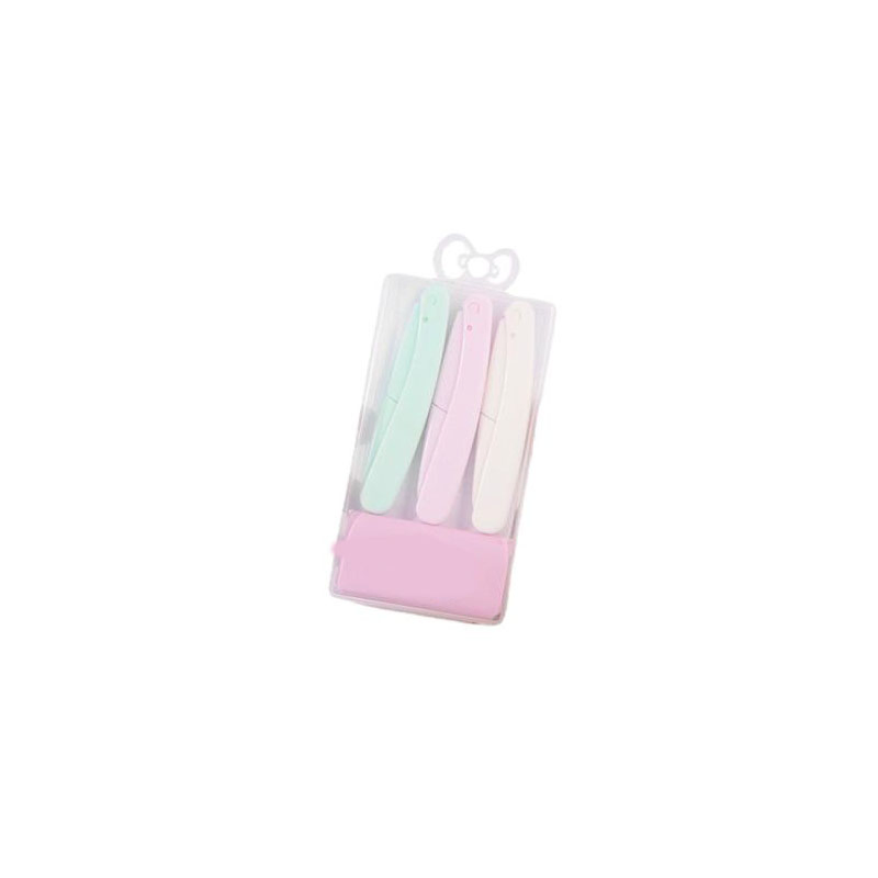 Multi Purpose Eyebrow Grooming Tool Kit in Zipper Case Makeup Tool