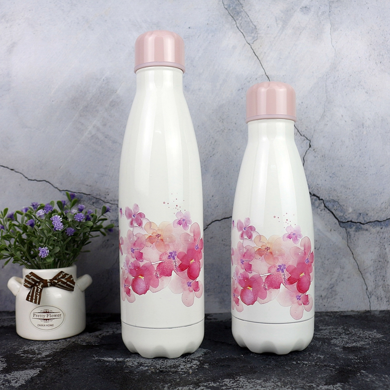 Термобутылка для спорта Lovely Cherry Blossoms, 500 мл