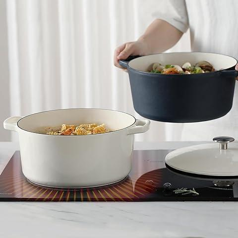 Чугунная эмалированная жаровня 4 кварты