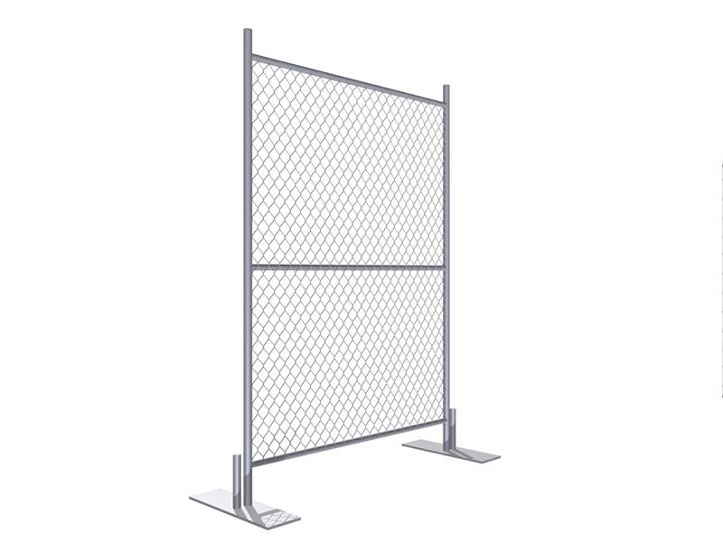 Customized Durable Galvanized Chain Link Fence Diamond Mesh Wire Steel Fence Mesh Galvanized PVC Coated Panels for Long Regular Use