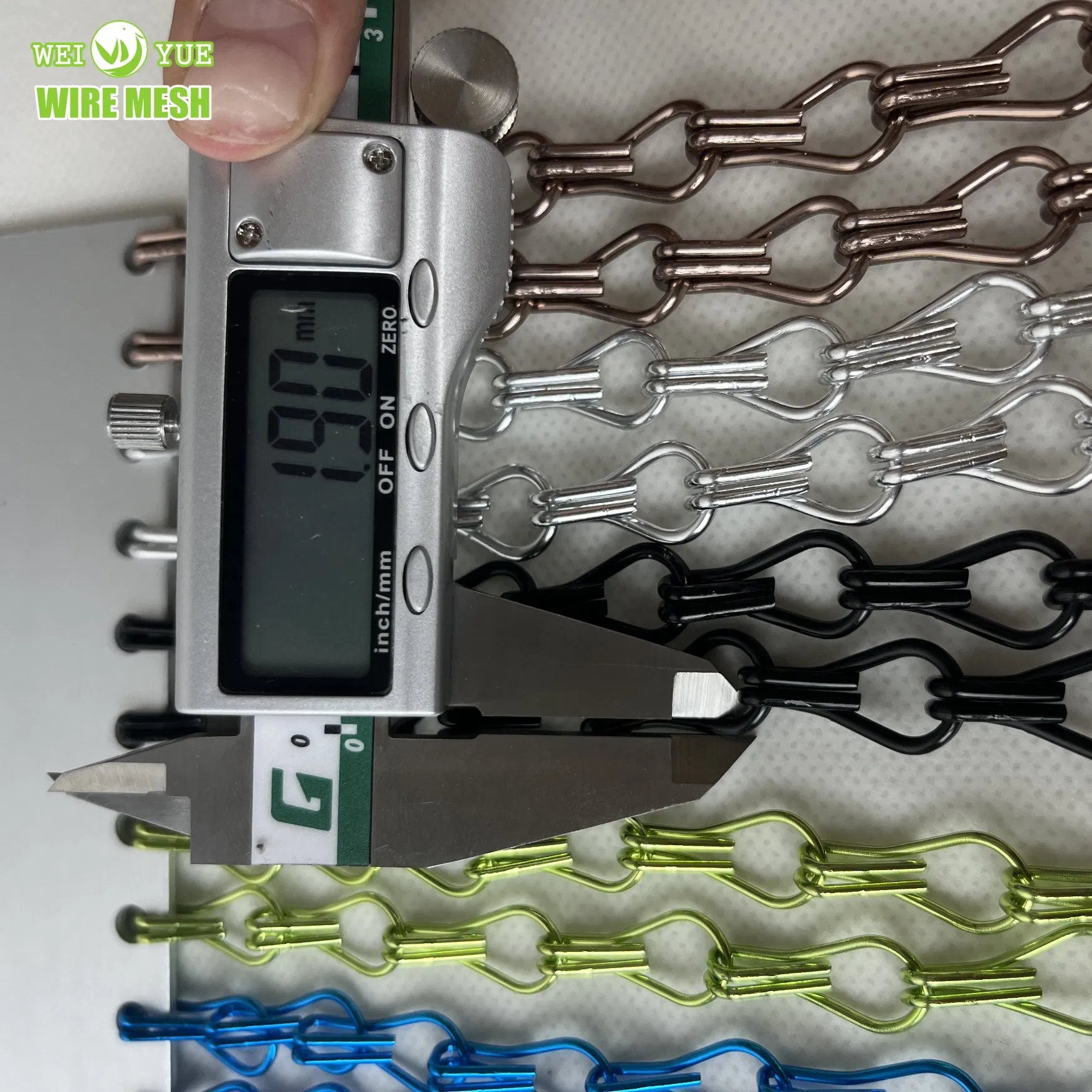 Chinese Factory Furniture Fittings Hardware Custom Size Hanging Chains Double Hook Chain Hanging Basket Chains