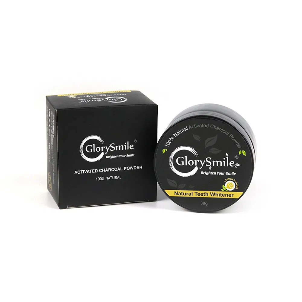 Lemon Rose Mint 30g Charcoal Flavor Teeth Whitening Powder