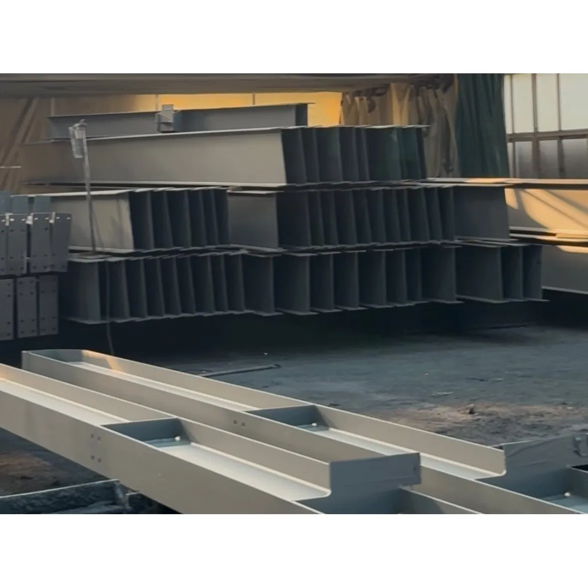 Moisture-Proof Livestock Barn Steel Structure Framing Assemblies