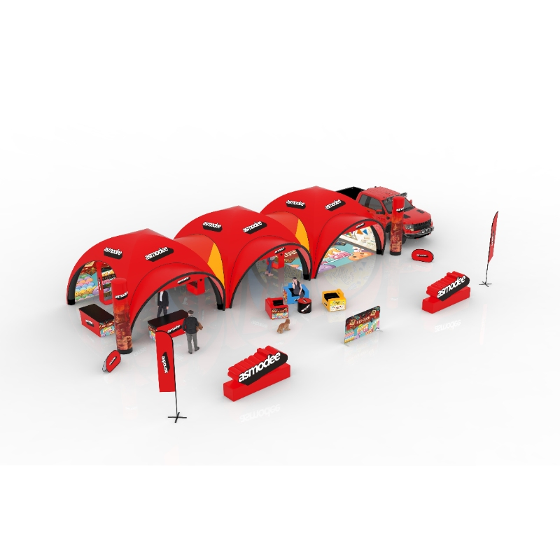 Commercial Inflatable Tent Lll Tent Fireproof UV Protection Waterproof Oxford