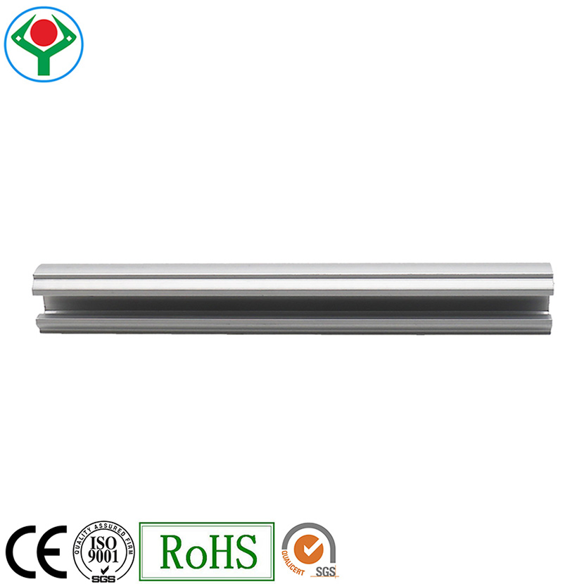 Yusi 28mm Silver Aluminum Pipe for Industrial Cart Racking