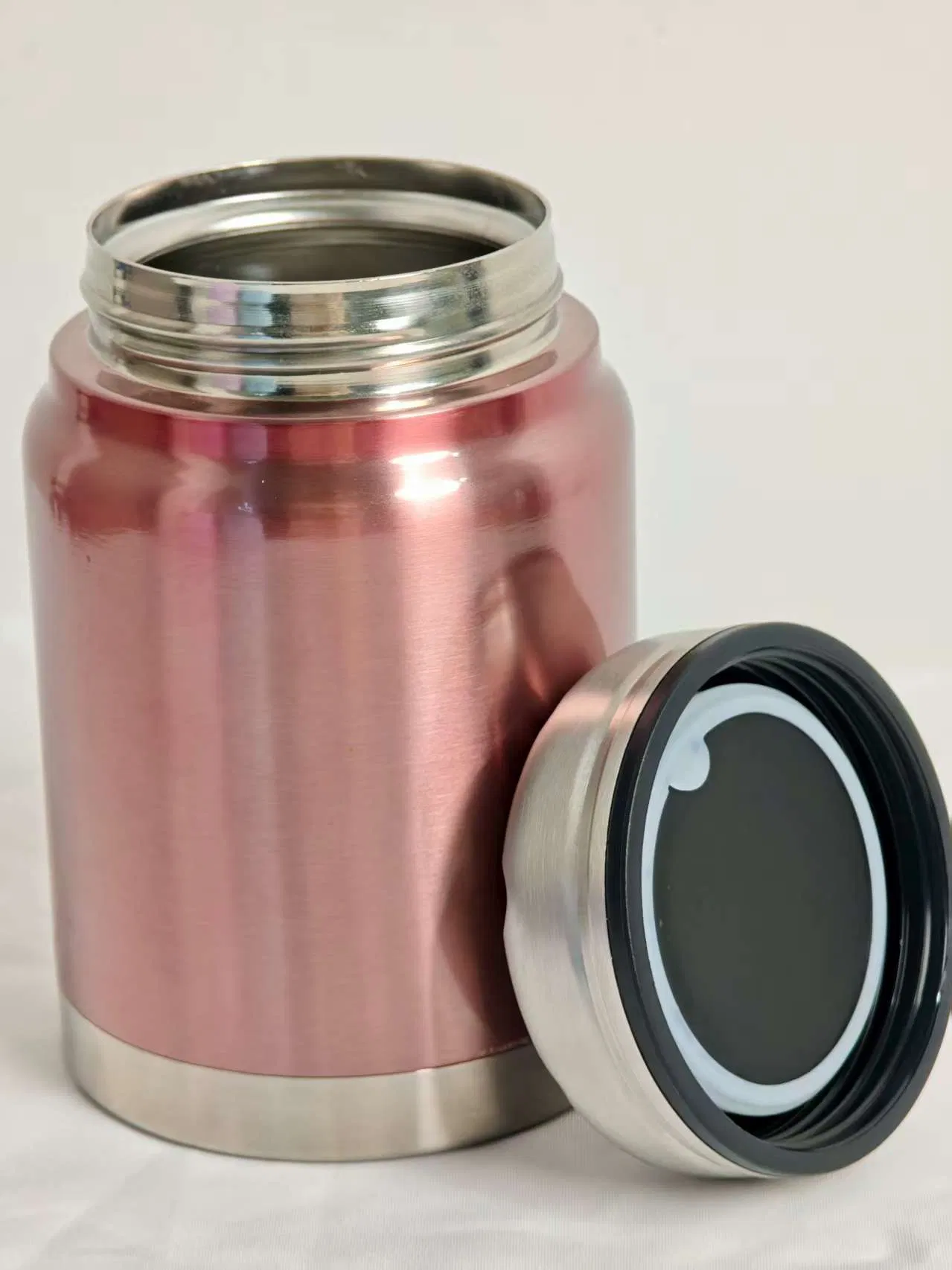 Нержавеющая термокружка с крышкой, 200-350 мл