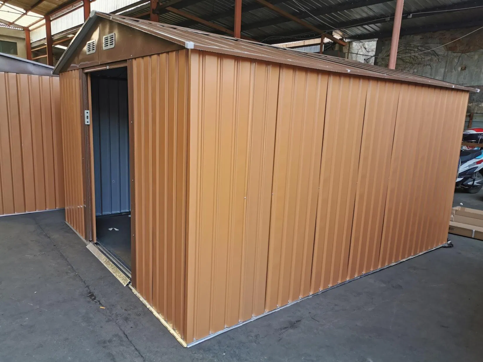 Prefab Tool House Metal Chinese Cheap Price Garden Shed