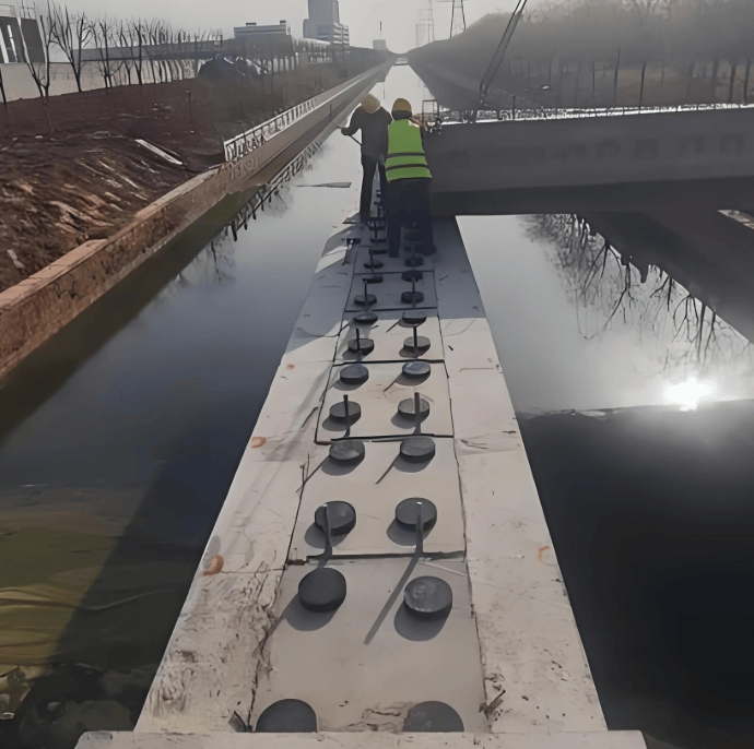 Customized Size Neoprene Elastomeric Bridge Bearing Elastomeric Block Rubber Bearing for Bridge