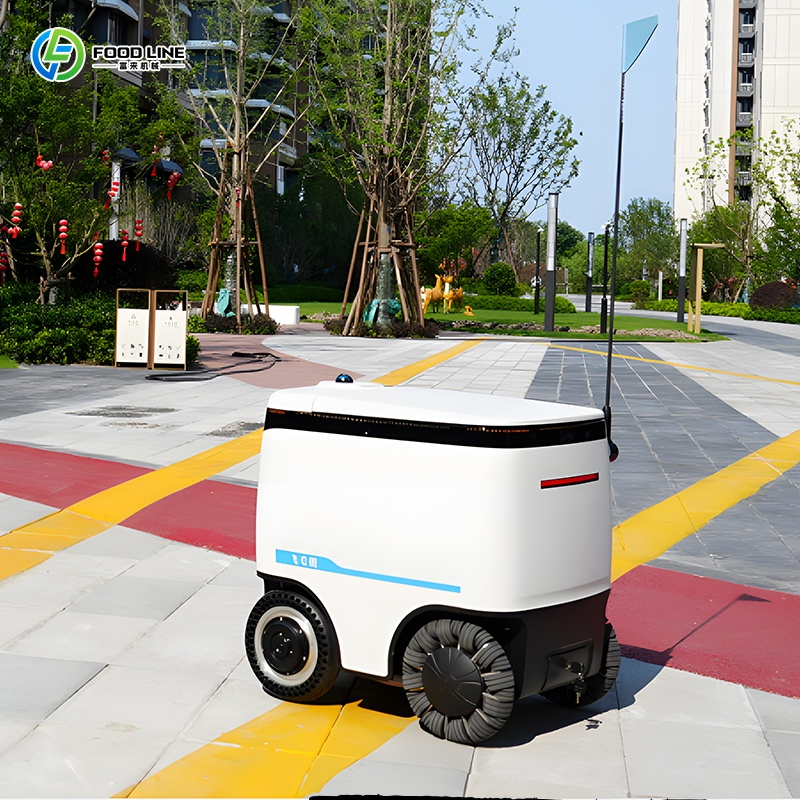 Outdoor Hotel Smart Dining Food Restaurant Commercial Delivery Robots for Sale