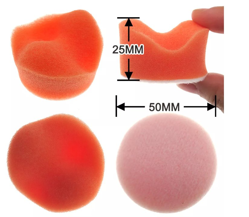 Полировальные круги на липучке 2 дюйма для авто