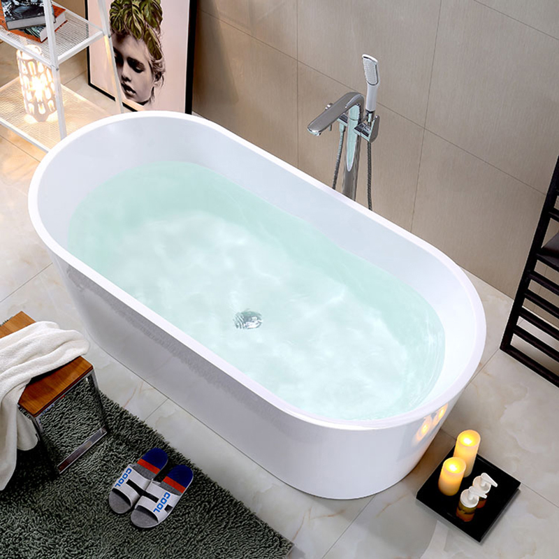 Акриловая овальная ванна для глубокого погружения